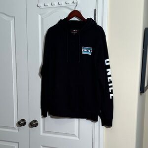 O'Neill Men's Black Hoodie with Logo